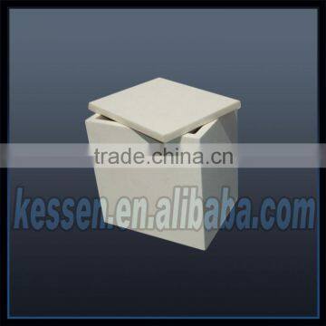 High Quality High Purity ZrO2 / Zirconia / Zirconium Oxide Ceramic Boats photo-6