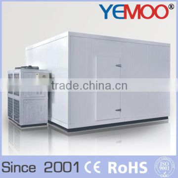 zhejiang hangzhou Yemoo ice cream freezer room cold storage with sliding door or hinge door