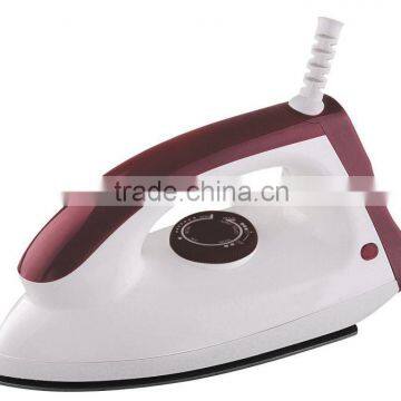 1000W Teflon Soleplate Iron Non-stick Coating Electric Dry Iron