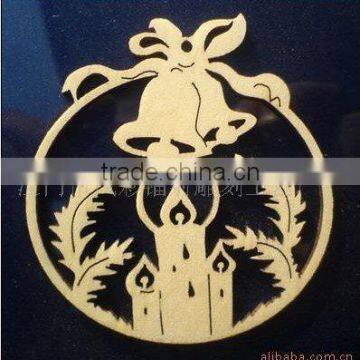 Jiangmen Fengcai Custom Design Wooden Chtristmas Tree Decoration (Wood craft/gift in laser cut&engraving)