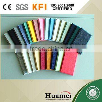 Fiberglass Board Tiles Flame Retardant Fabric Decorative Acoustic Panel