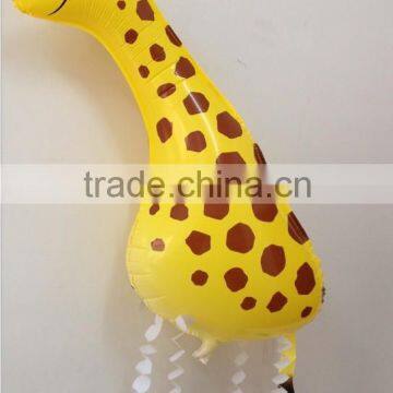 Hot sale giraffe walking pet balloon,animal shape air walking pet balloon, Helium pet balloon for party/Child Gift