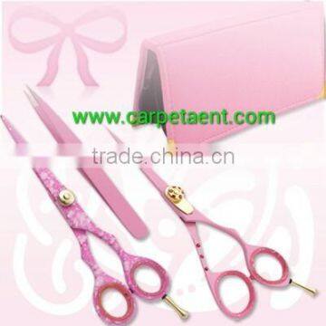 Beautiful barber shears and twizzer,Barber kit