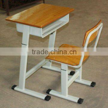 New style adjustable school desk and chair/New school study table and chair/School furniture/Student desk and chair