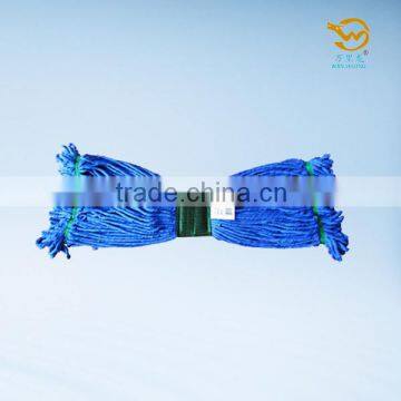 D200B Loop End Blue Strip Polyester Dry Mop photo-5