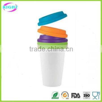 Eco-friendly Food Grade Silicon Coffee Cups With Lid photo-2