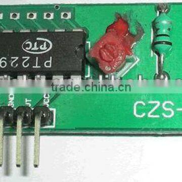 Low cost Super regeneration receiver YS-CZS7 PT2272 Rx
