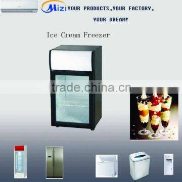 -25 degree Low temperature upright freezer, Ice cream freezer ,Upright freezing showcase