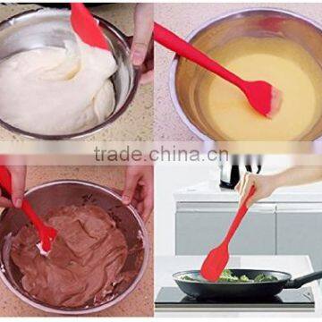 Heat Resistant Food Grade Approved Silicone Rubber Spatula For Baking photo-2
