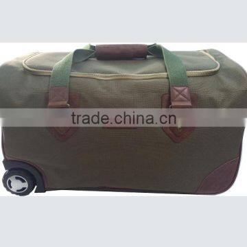 2015 wholesale polyester military trolley travel bag of latest designs