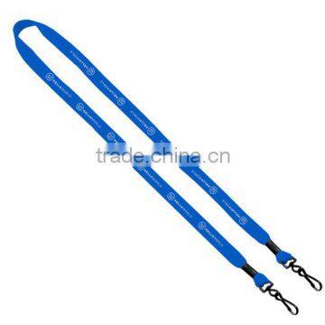 1/2" Cotton Double Swivel Hook Lanyard