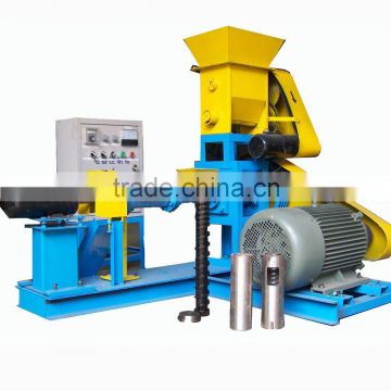 Twin screw extruder pelletizing machine fish feed