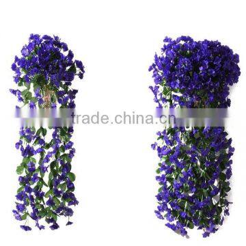 Wholesale Purple Silk Violet Flower for Wedding