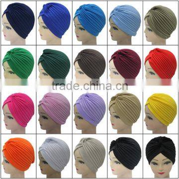 2016 New Fashion Style Hot Women Knit Hijab Tube Turban Headband , Polyester Caps photo-2