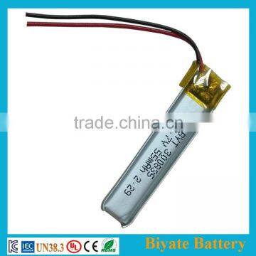 3.7volt Lithium Battery 55mAh Smart Watch Lithium Polymer Battery With Lipo Battery Bms photo-4