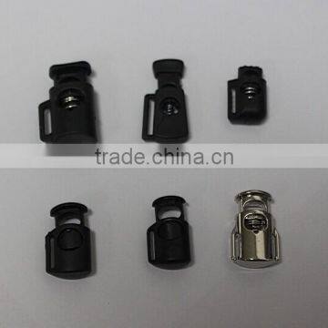 plastic toggle /PE spring toggle stopper/Nylon toggle/ clothing stopper