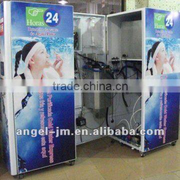 Mobile water vending machine/Moblie water purifying/filling/bottling/selling machine/mobile pure water vending shop