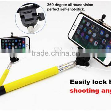 2016 Novelty Design Self Handheld Stick Monopod,Wired Audio Cable Take Pole photo-5