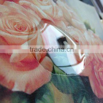 waterproof pure cotton fabric printing realistic painting