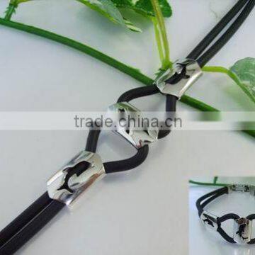 Stainless Steel with Rubber Bracelet RB -053