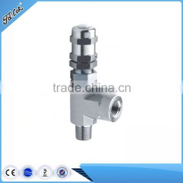 High pressure gas safety valve proportion relief valve