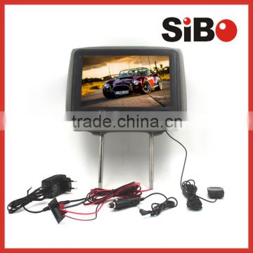 Wifi 3G 10'' Taxi Headrest LCD Media Advertising Touch Screen