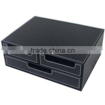 Leather Stationery bo / Gift bo / Household Storage bo / Gift bo