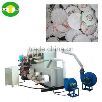 china manuacturer full auto paper coaster embossing machinery selling