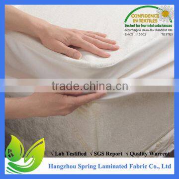 Lab Certified Organic Cotton Allergen Free Breathable Phthalate Free Strech to Fit Mattress Cover photo-2