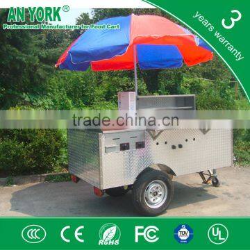 HD-21 Fiber Glass Hot Dog Cart Pearl Pannel Hot Dog Cart Hot Dog Cart for USA Standard photo-3