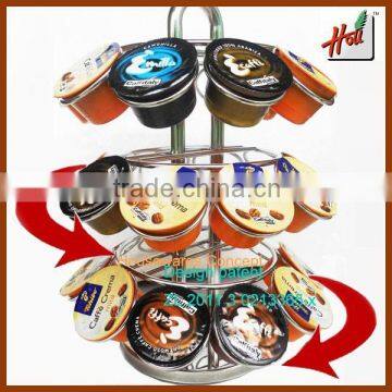 Revolving Tchibo capsule storage holder supplier HCRC27T