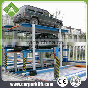 four column car lift parking system for parking with CE approve