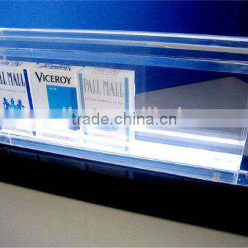 Hot Sale Acrylic Cigarette Display Boxes, Led Illuminated Acrylic Tabacco Display Case photo-3