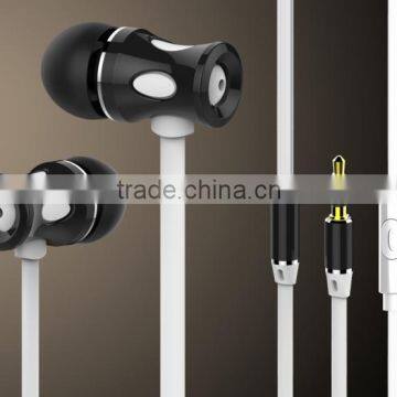 MP3 zipper metal earphone and earbuds