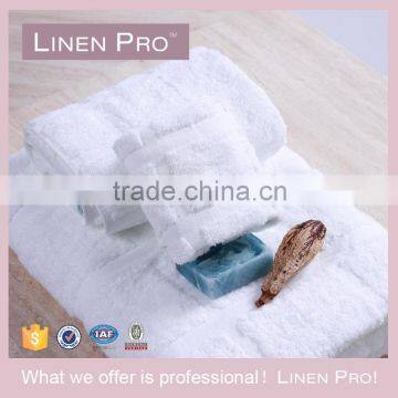 LinenPro Wholesale White Hotel Towel Set 100% Organic Cotton Terry Towel photo-2