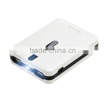 Scud 10400mah led torch light high capacity power bank