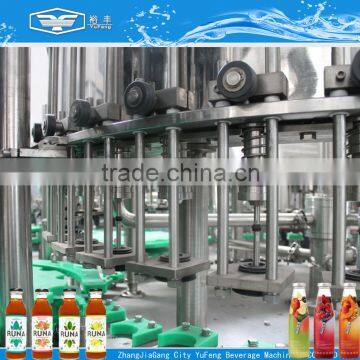 3 in 1 juice bottling machine with screw cap