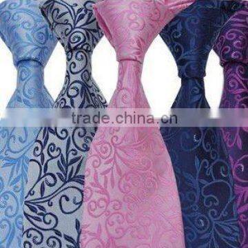 2012 fancy design 100% mens jacquard silk ties