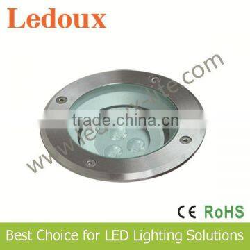 Adjustable 3w Stainless Steel Led Underground Light IP67