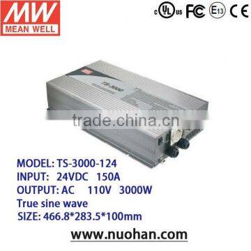 Meanwell 1500W True Sine Wave DC-AC Power Inverter 3kw inverter