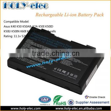 2015 New Condition 11.1V Li-ion Rechargeable Batteries A32-F82 A32-F52 For ASUS F82 K40 K50 K40AE K61 Pro79 X87 X70IJ