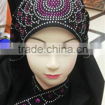 New Fashion Muslim Big Large Maxi Viscose Shawl Scarf Plain Hijab photo-2