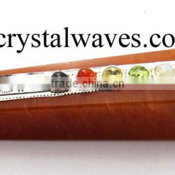 Red Aventurine Tower Chakra Healing Stick