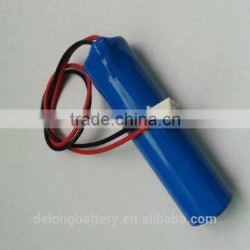 Cheap 18650 3.7v battery pack li-ion battery 2600mah for road light