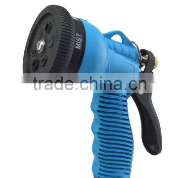 7 Patterns Plastic Garden Hose Nozzle Garden Water Spray Gun photo-6