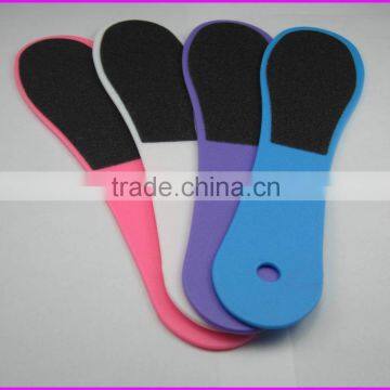 2015 oblate shape emery colorful manicure pedicure