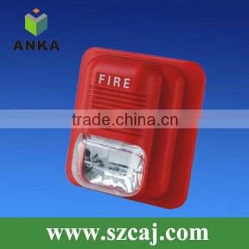 Strobe lighting fire siren 24VDC