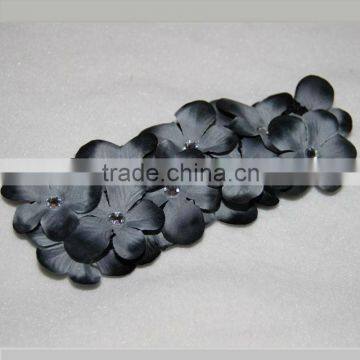 Lovely Baby Crochet Headband With Petal Decoration