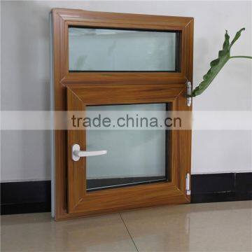 Casement Window Type and Horizontal Opening Pattern Casement PVC Window