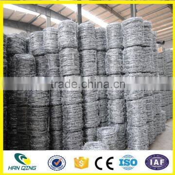 2016 spring hot 14-1/2x14-1/2 electro galvanized barbed wire coil on sale